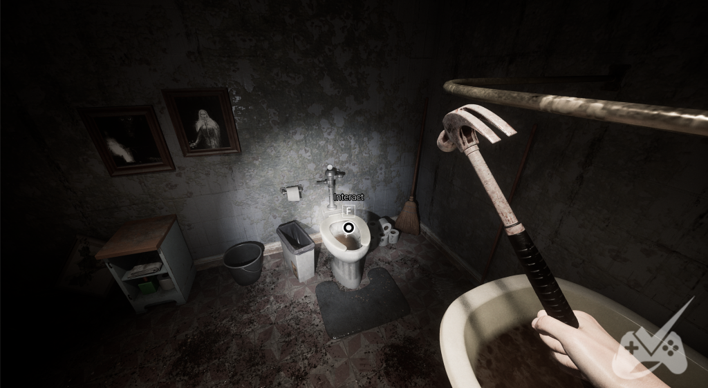 Farmhouse second bathroom in Woman on The Road Experience in AILA