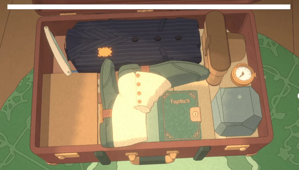 The puzzle solution for the One heavy suitcase achievement in The Berlin Apartment