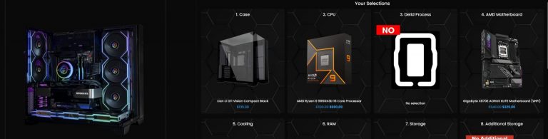 Custom Builder on brparadox.com